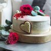 Red Velvet con mousse de queso de cabra y mascarpone