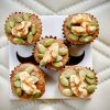 Mini cupcakes de zanahoria con frutos secos (6 uds)