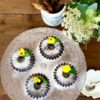 Mini Bundt cakes de chocolate veganos