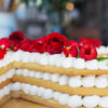 Tarta Letra de cookie