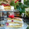 Tiramisú con frambuesas