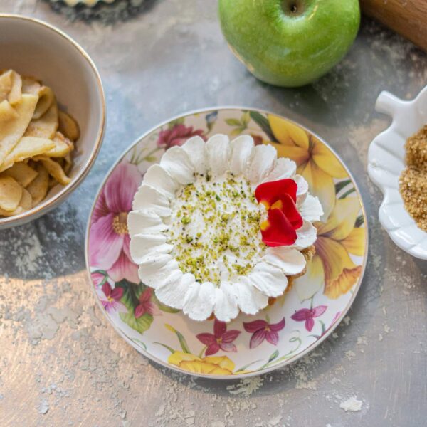 Tartaleta Crumble de manzana (4 uds)